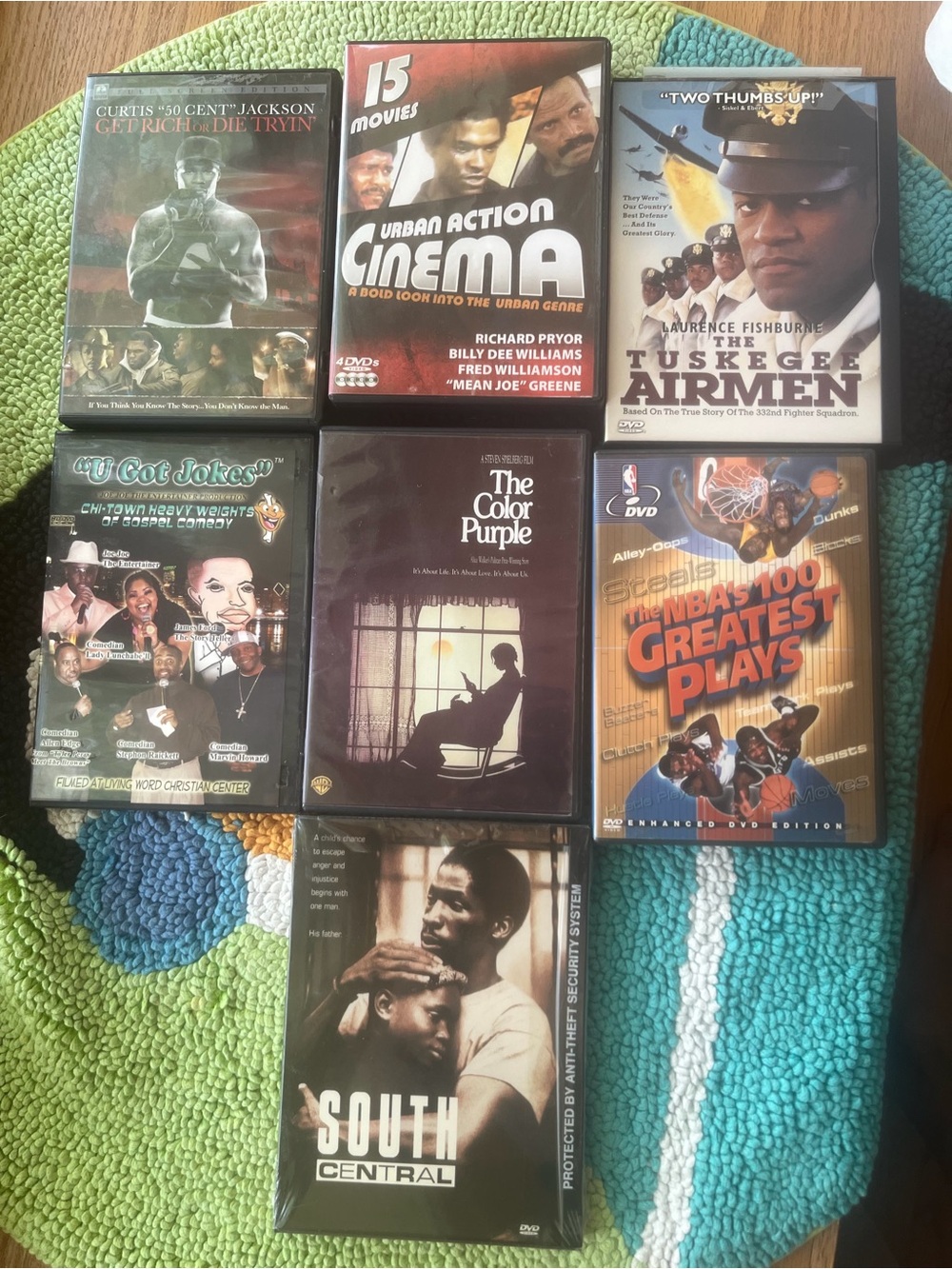 Lot of 7 Assorted Urban Drama & Comedy DVDs including Get Rich or Die Tryin, The